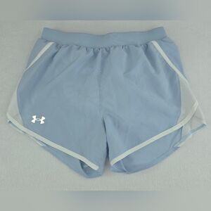 Under Armour Women’s Light Blue Athletic FlyBy 2.0 Running Shorts Size XS T-1874